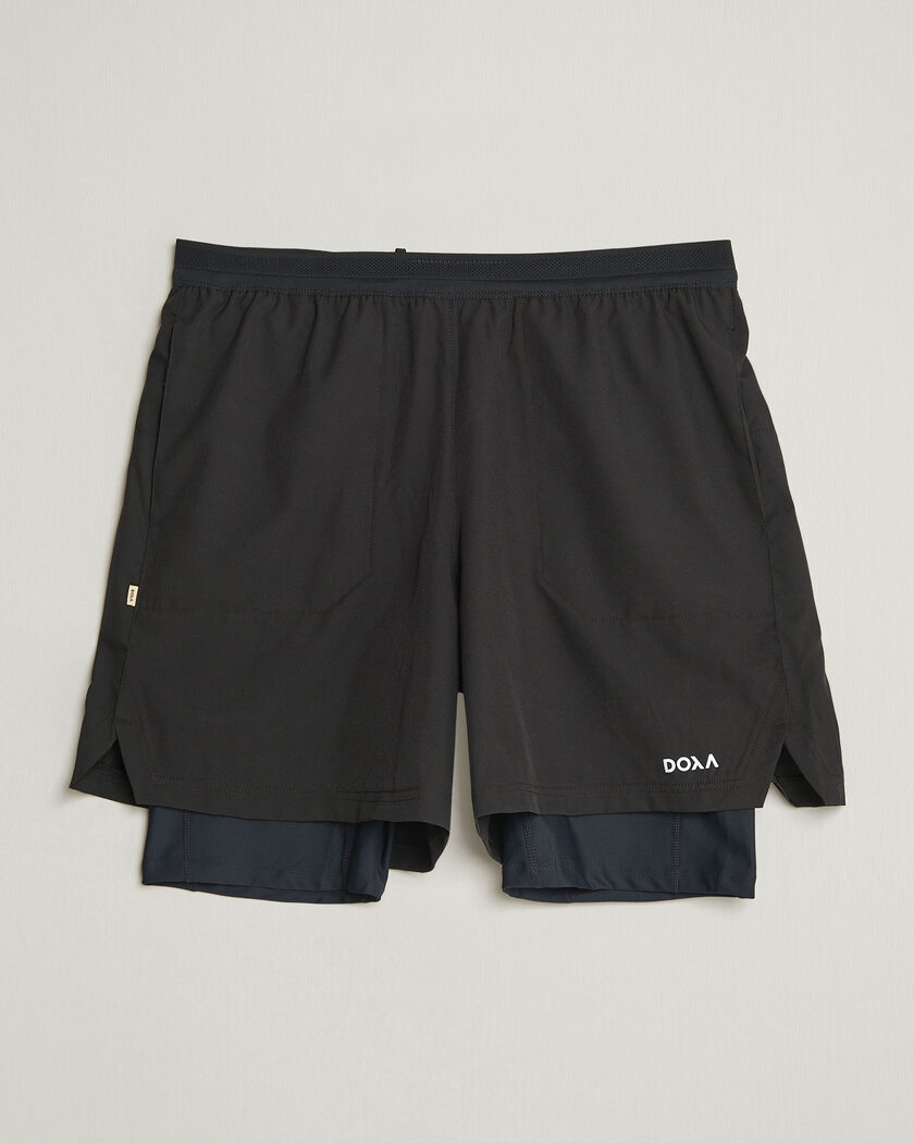 Satisfy Rippy 3 Inch Trail Shorts Black at CareOfCarl.com