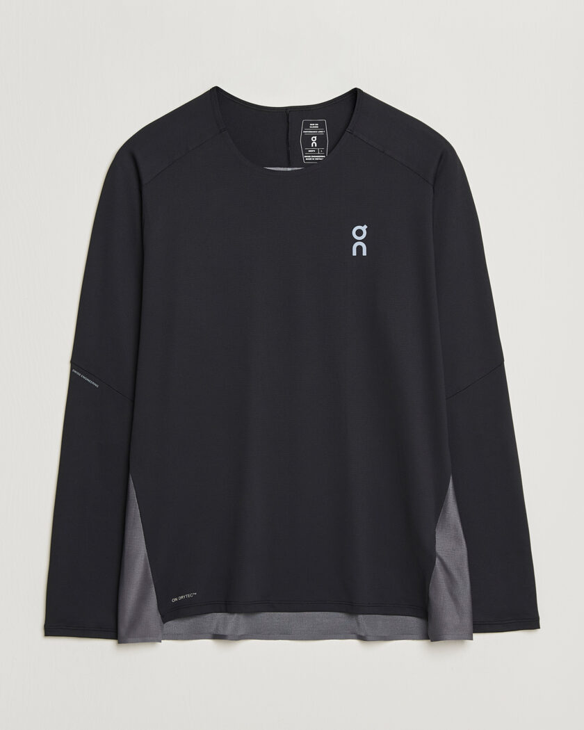 On Performance Long Sleeve T-Shirt Black – Black