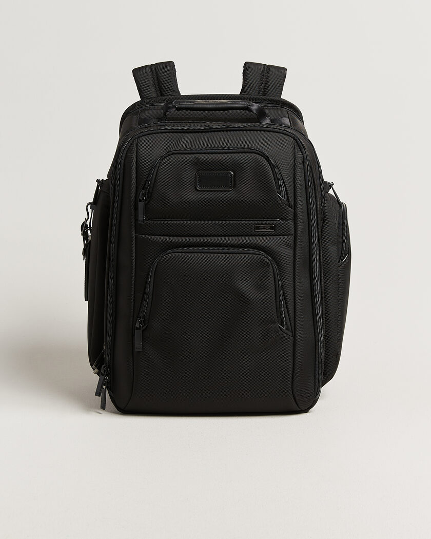 TUMI Alpha 4 Packing Backpack Black – Black