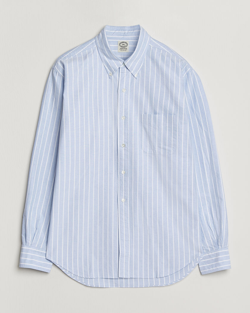 Kamakura Shirts Vintage Ivy Oxford BD Shirt Blue Blazer Stripe – Blue