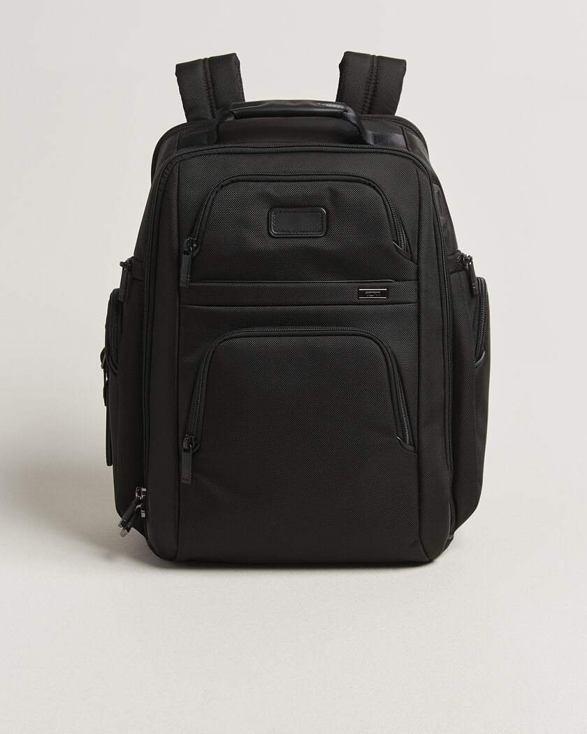 TUMI Alpha 4 Brief Backpack Black – Black