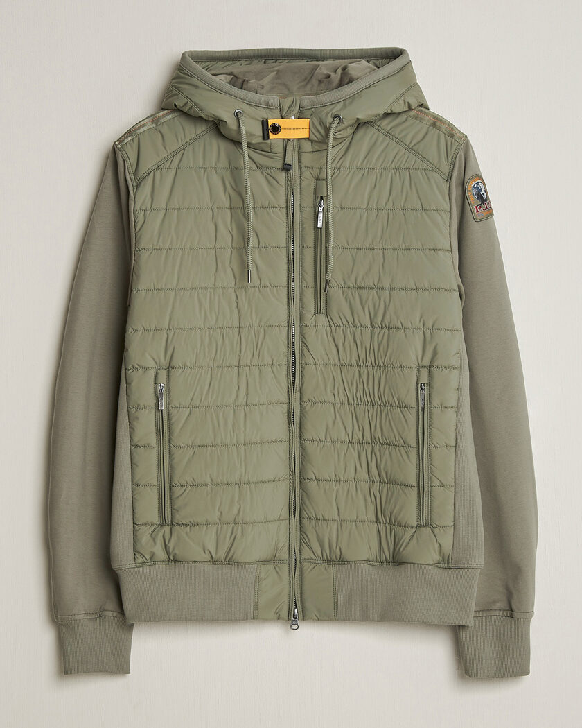 Parajumpers Ivor Hybrid Hooded Jacket Ashen Sage – Green