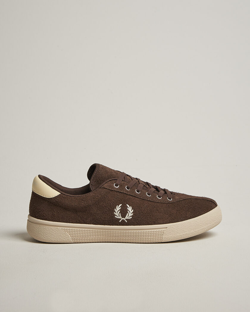 Fred Perry Tennis Suede Sneaker Burnt Tobacco – Brown