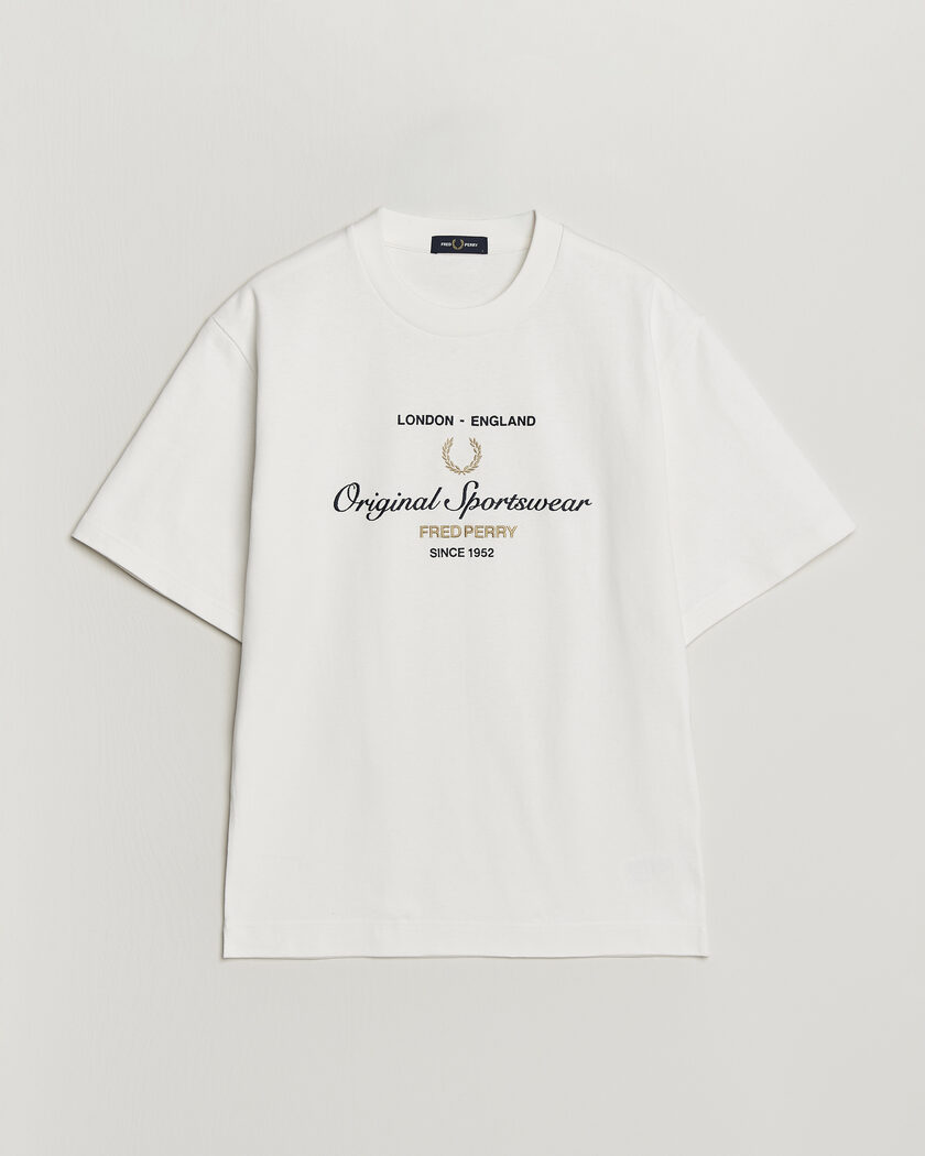 Fred Perry Original Sportswear T-Shirt Snow White – White