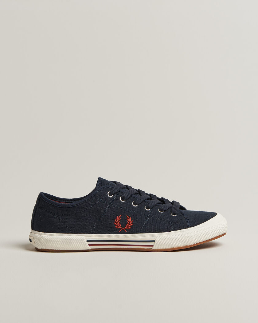  Fred Perry B708 Vintage Tennis Sneaker Navy – Blue