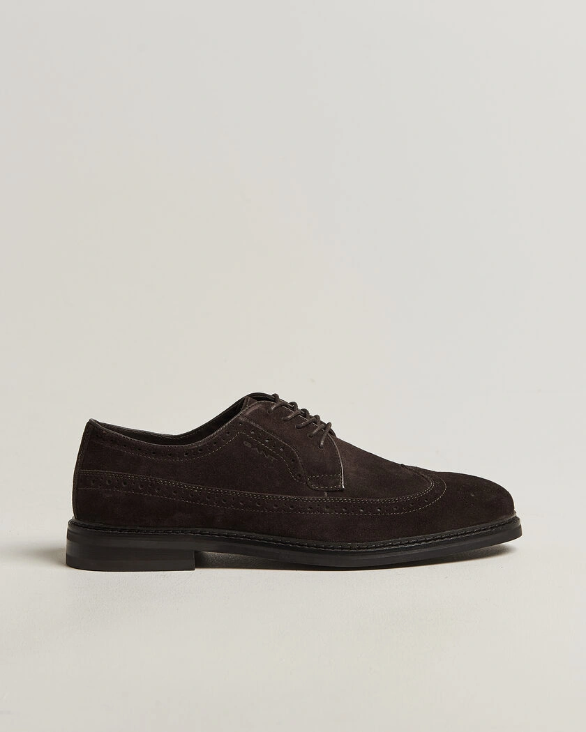 Gant Bidford Suede Brouge Dark Brown – Brown