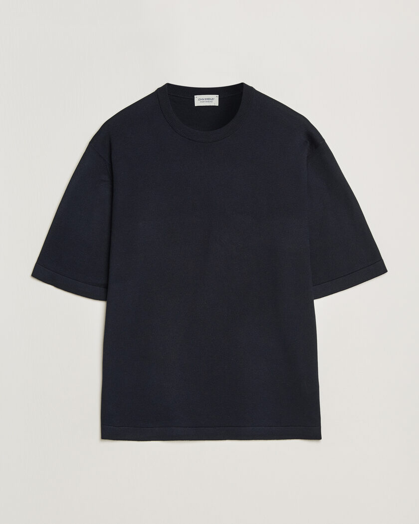 Moncler Lettering T-Shirt Navy at CareOfCarl.com