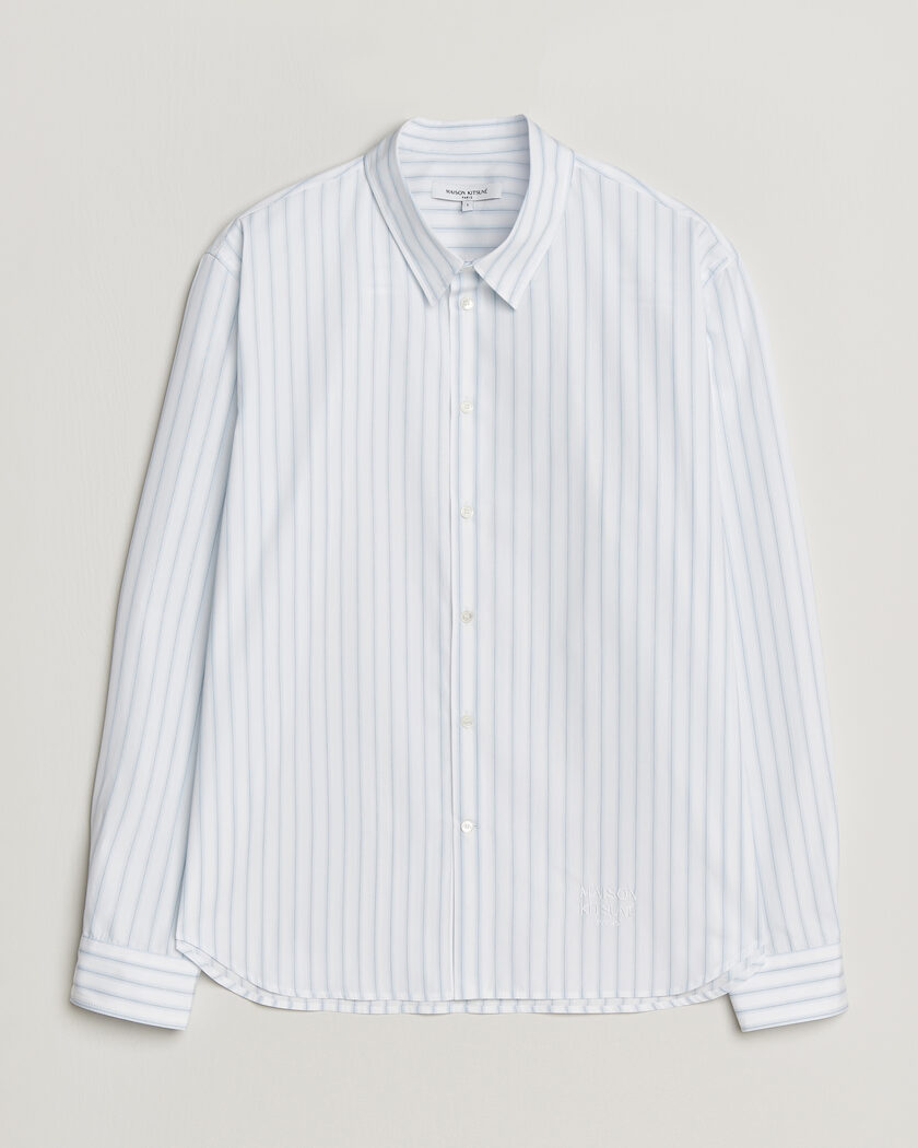 Maison Kitsuné Casual Striped Shirt Blue/White – Multi-colour