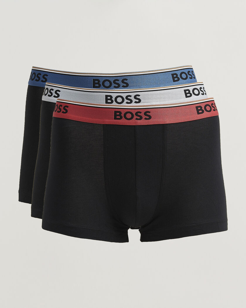 BOSS BLACK 3-Pack Trunk Black – Black