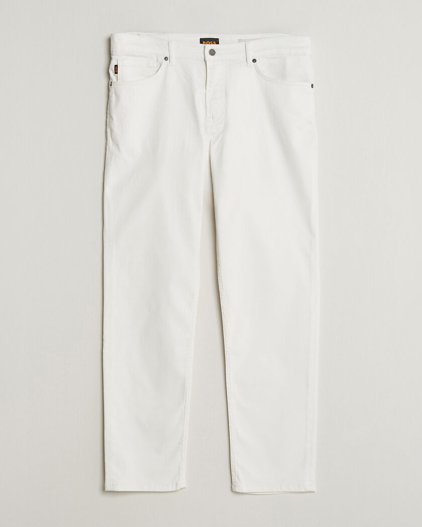 BOSS ORANGE Re.Maine Jeans Natural – White