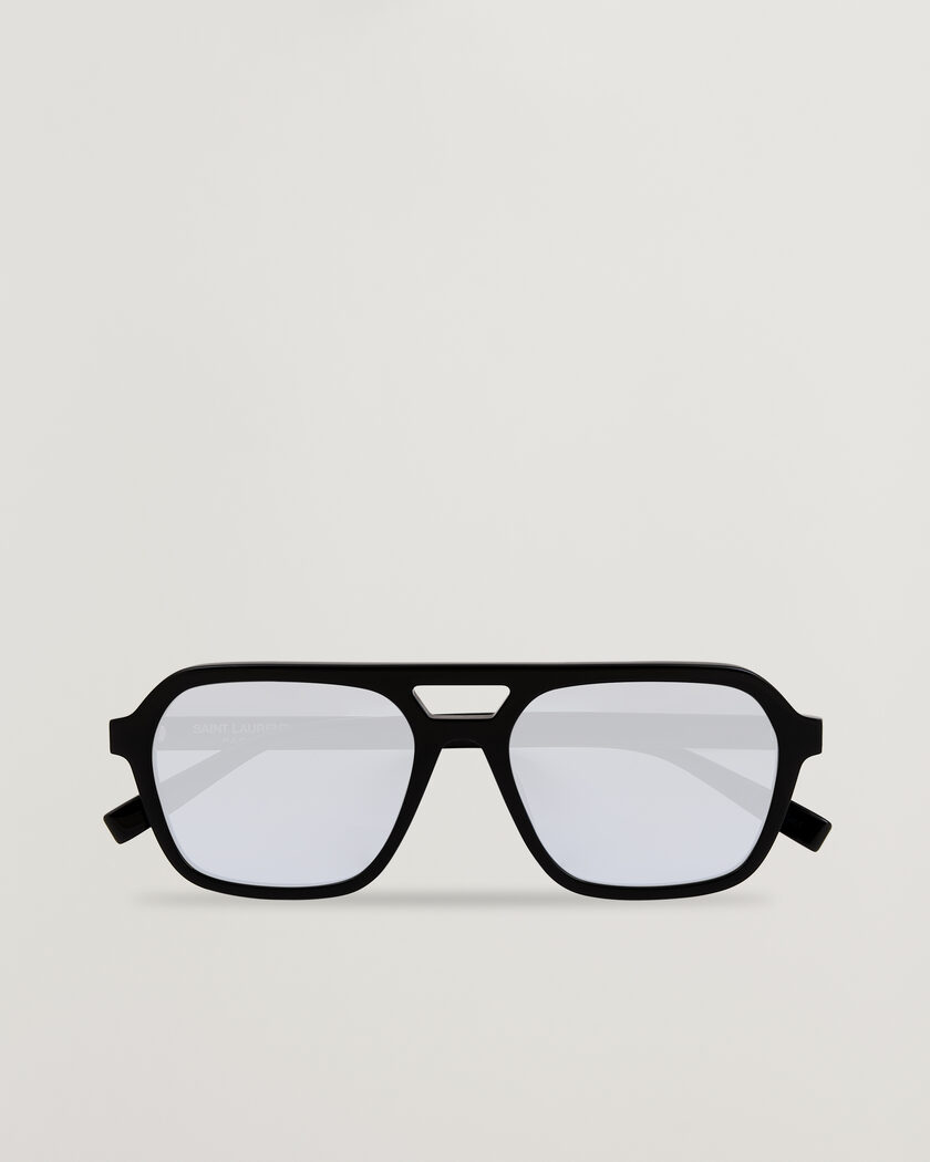 Saint Laurent SL 905 Sunglasses Black/Blue – Black