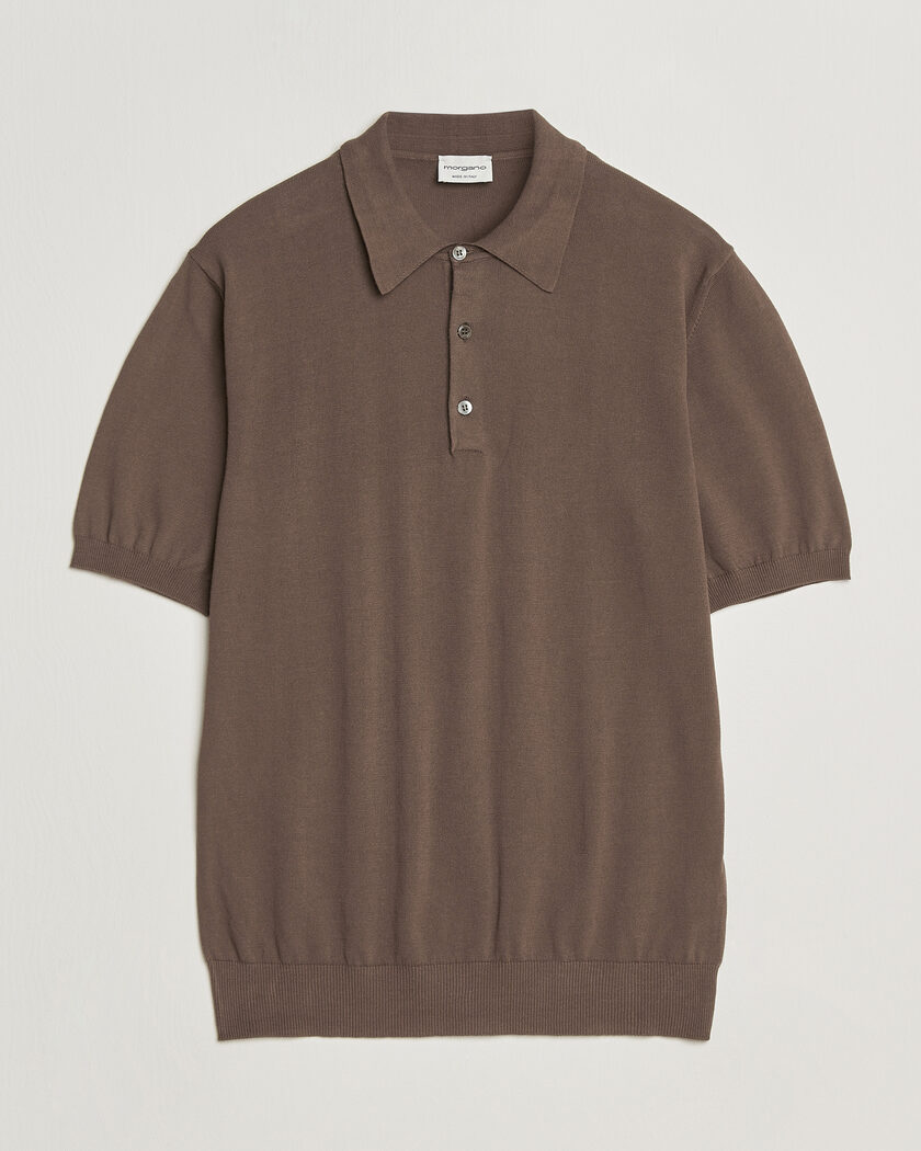 トップス BoTT MARLED KNIT POLO / BROWN トップス BoTT MARLED KNIT POLO / BROWNの通販 | RIGHTCLIXS
