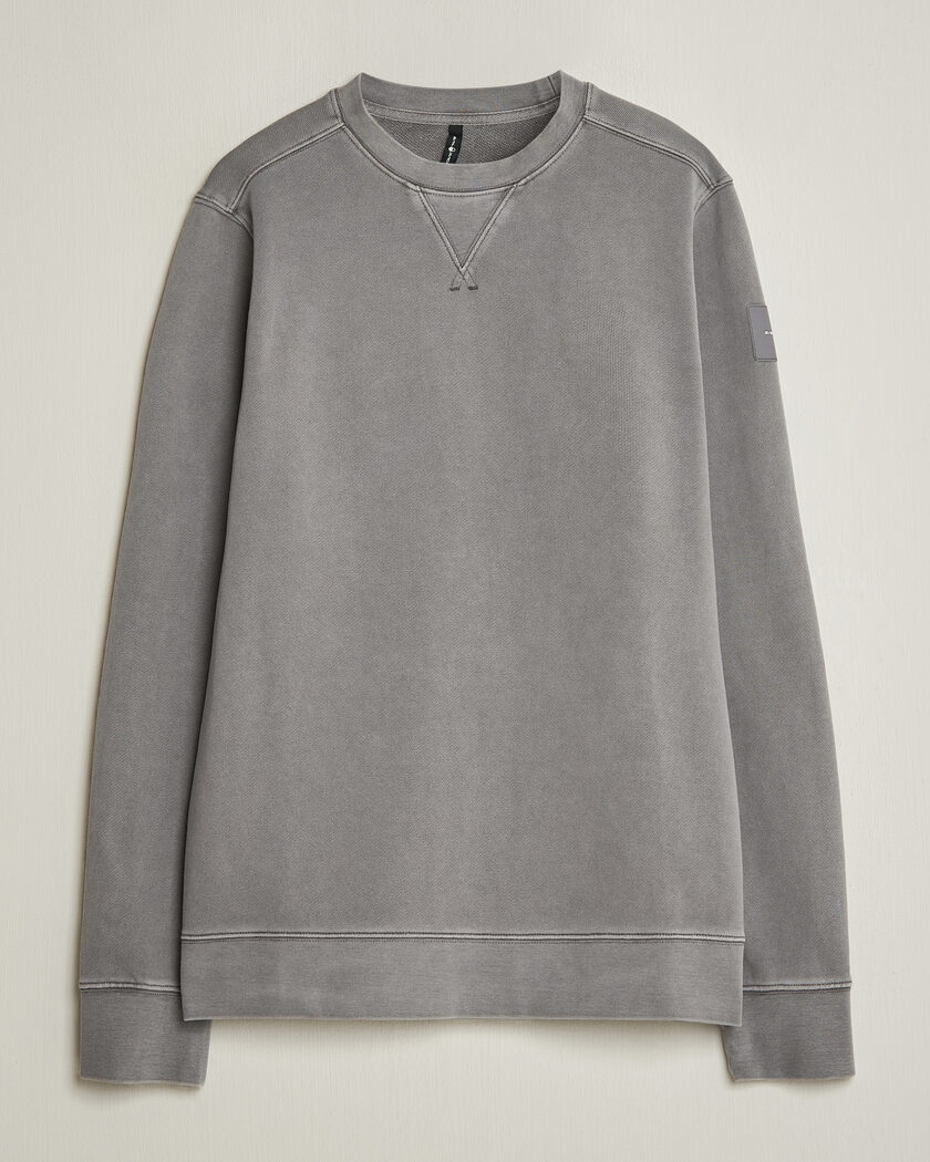 AMI Paris College Sweatshirt Heather Grey at CareOfCarl.com