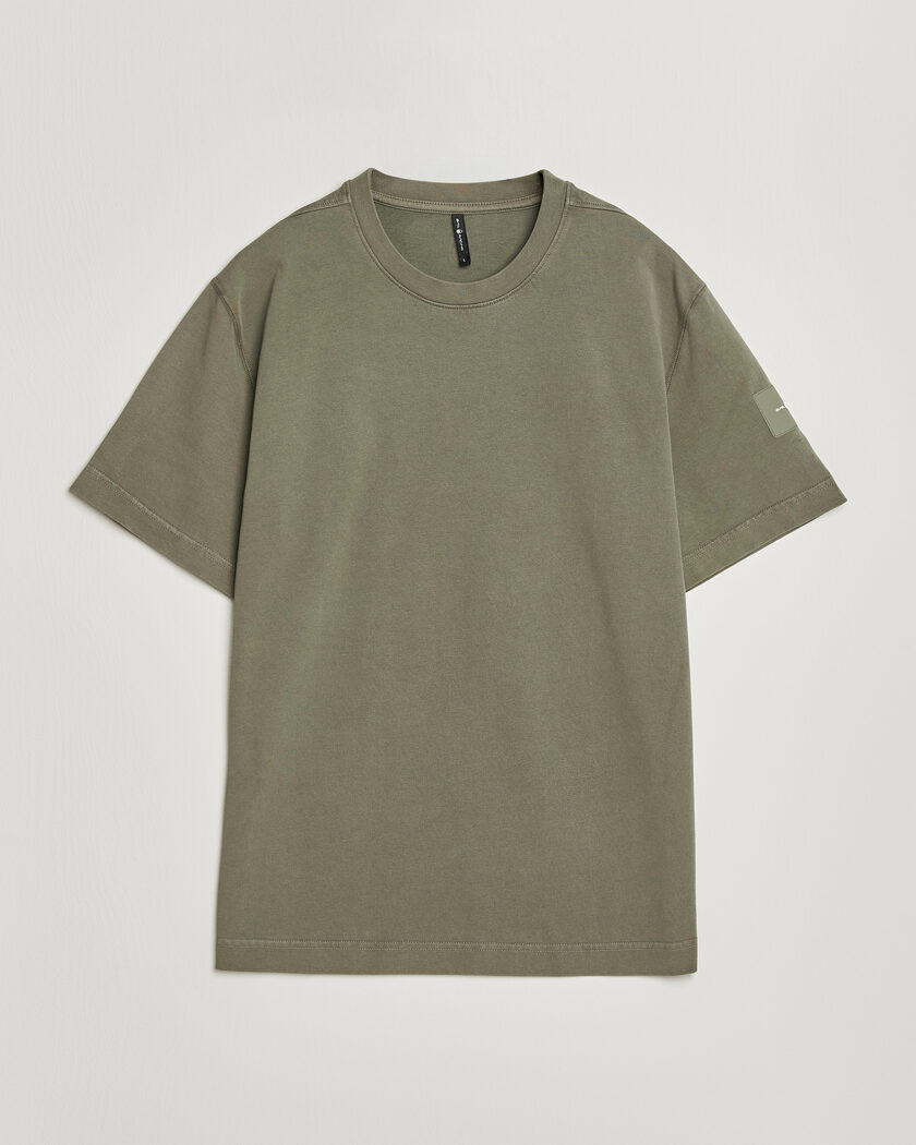 Sail Racing Wind Pigment Dyed T-Shirt Mud Green – Green