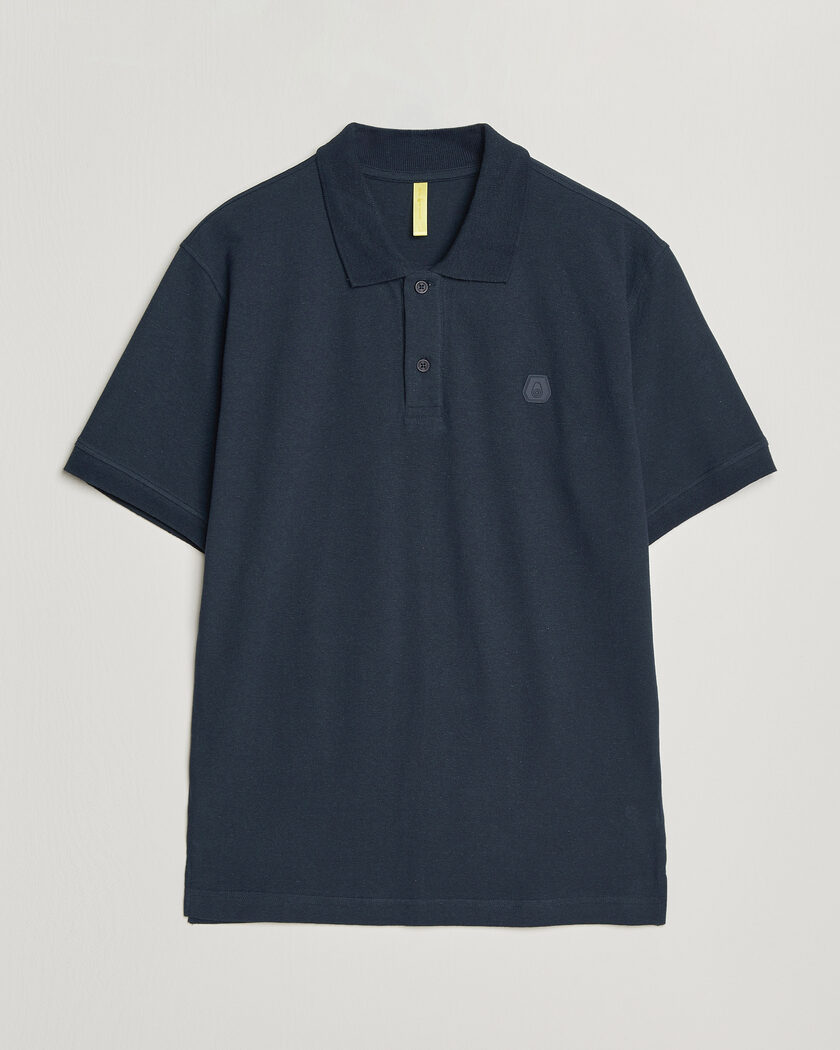 Sail Racing Tornado Cotton/Linen Pique Polo Navy – Blue