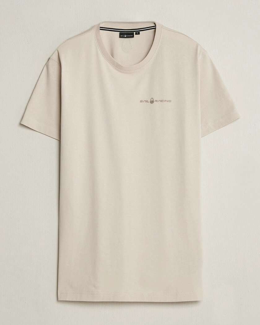 Sail Racing Bowman Crew Neck T-Shirt Ecru – White