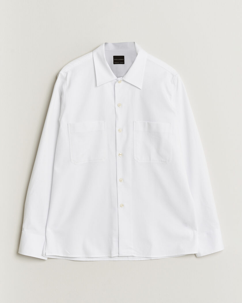Polo Ralph Lauren Slim Fit Poplin Shirt White at CareOfCarl.com