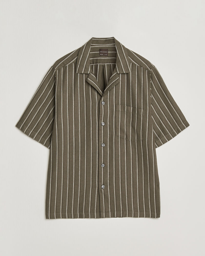 OAS Terry Cuba Short Sleeve Shirt Black at CareOfCarl.com