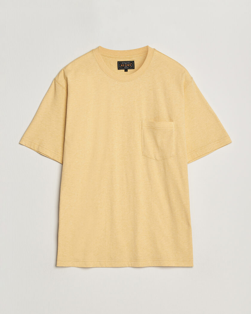 Polo Ralph Lauren Crew Neck T-Shirt Oasis Yellow at CareOfCarl.com