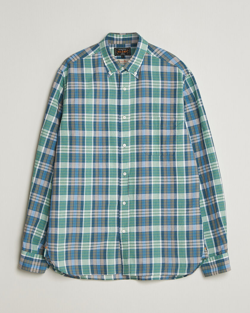 Brunello Cucinelli Slim Fit Denim Shirt Indigo Blue at CareOfCarl.com