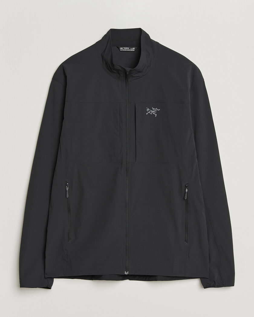 Arc'teryx Gamma Lightweight Softshell Hooded Jacket Black at