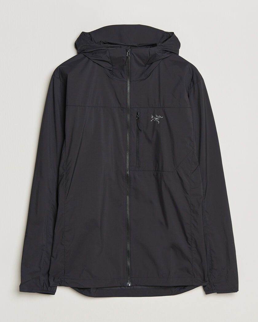 Arc'teryx Squamish Lightweight Hooded Jacket Black – Black
