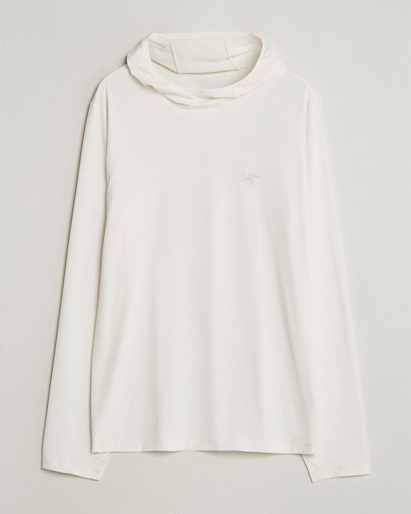 J.Lindeberg Luke Jersey Half Zip White at CareOfCarl.com