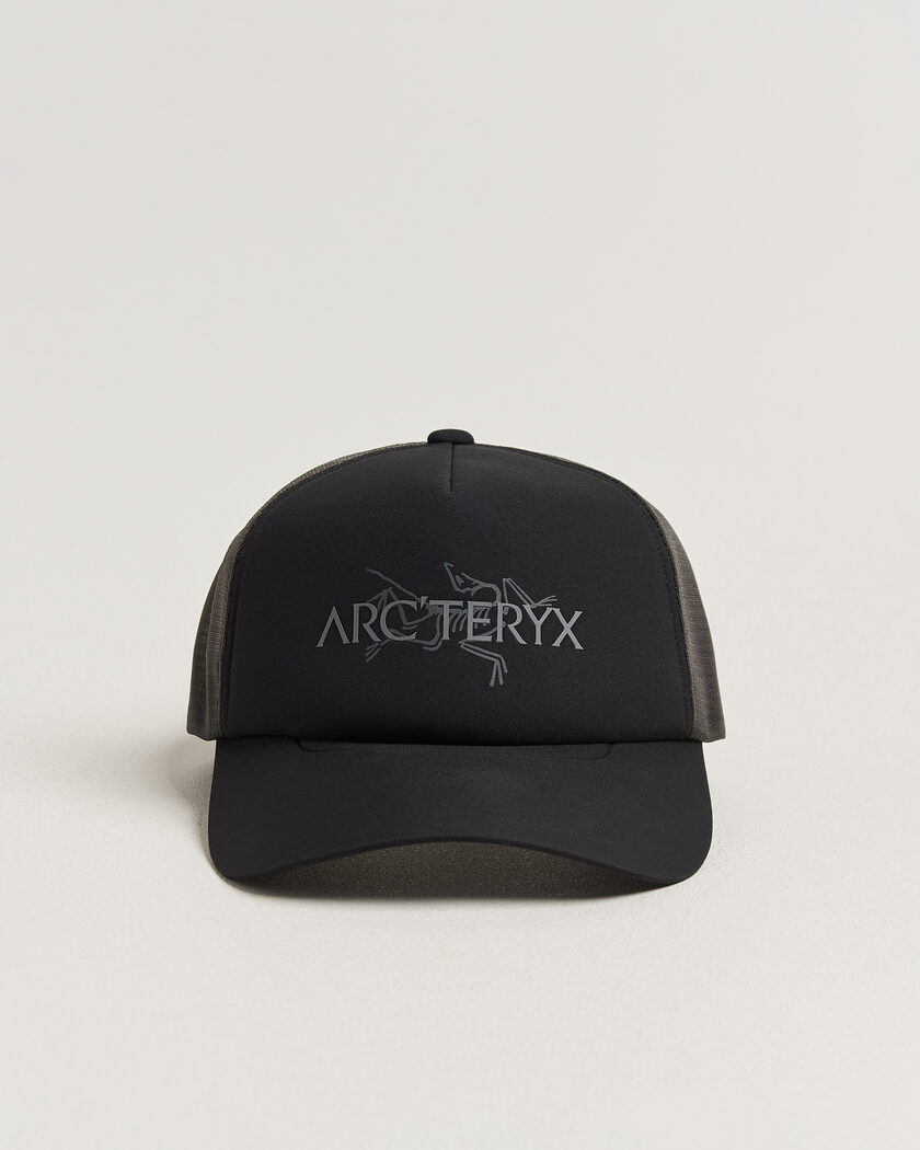 帽子 ARC'TERYX BIRD TRUCKER CAP BLACK Arc'teryx Bird Trucker Cap Black at CareOfCarl.com