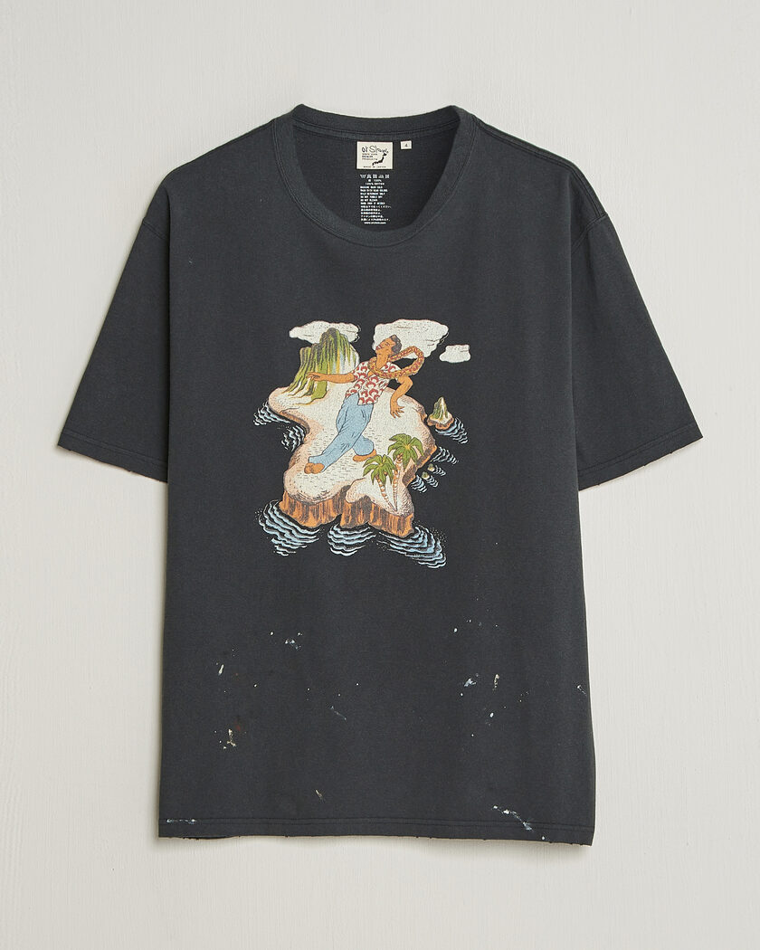 Marni Logo Embroidered T-Shirt Spherical Green at CareOfCarl.com