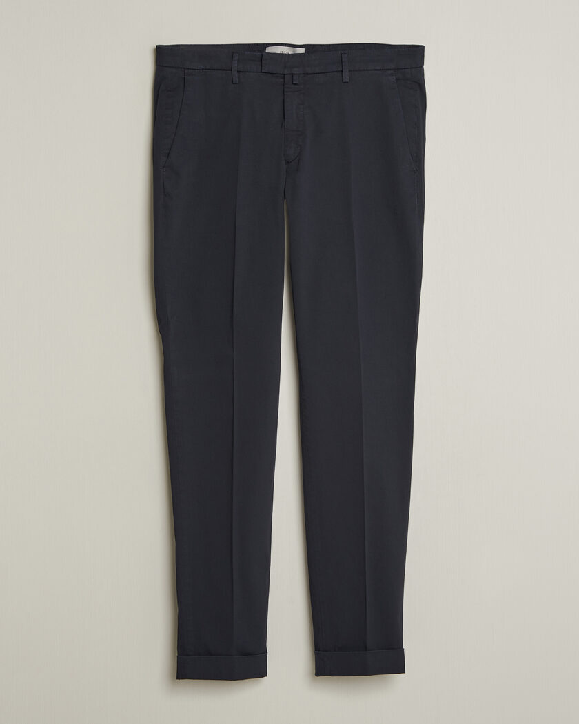 Stone Island Ghost Piece O-Ventile Trousers Navy Blue at