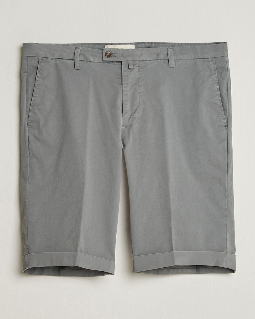 Briglia 1949 Cotton Stretch Shorts Grey – Grey
