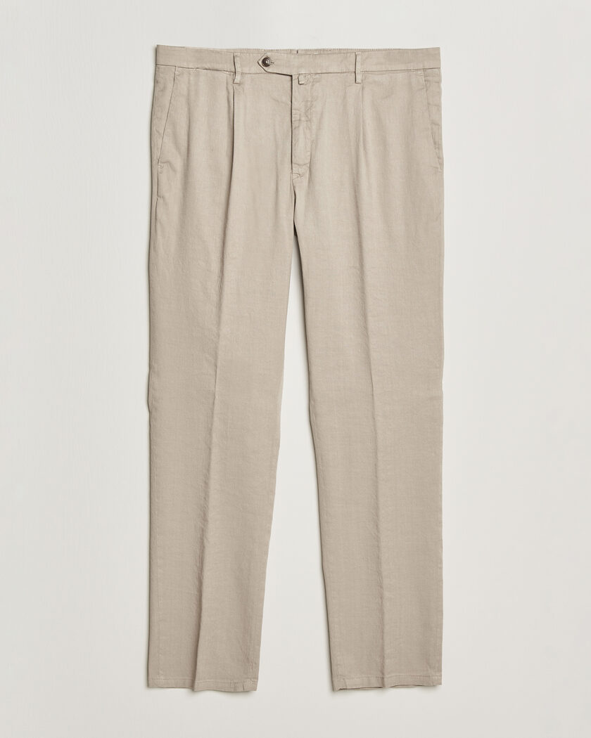 Polo Ralph Lauren Linen Cotton Pants Coastal Beige at CareOfCarl.com