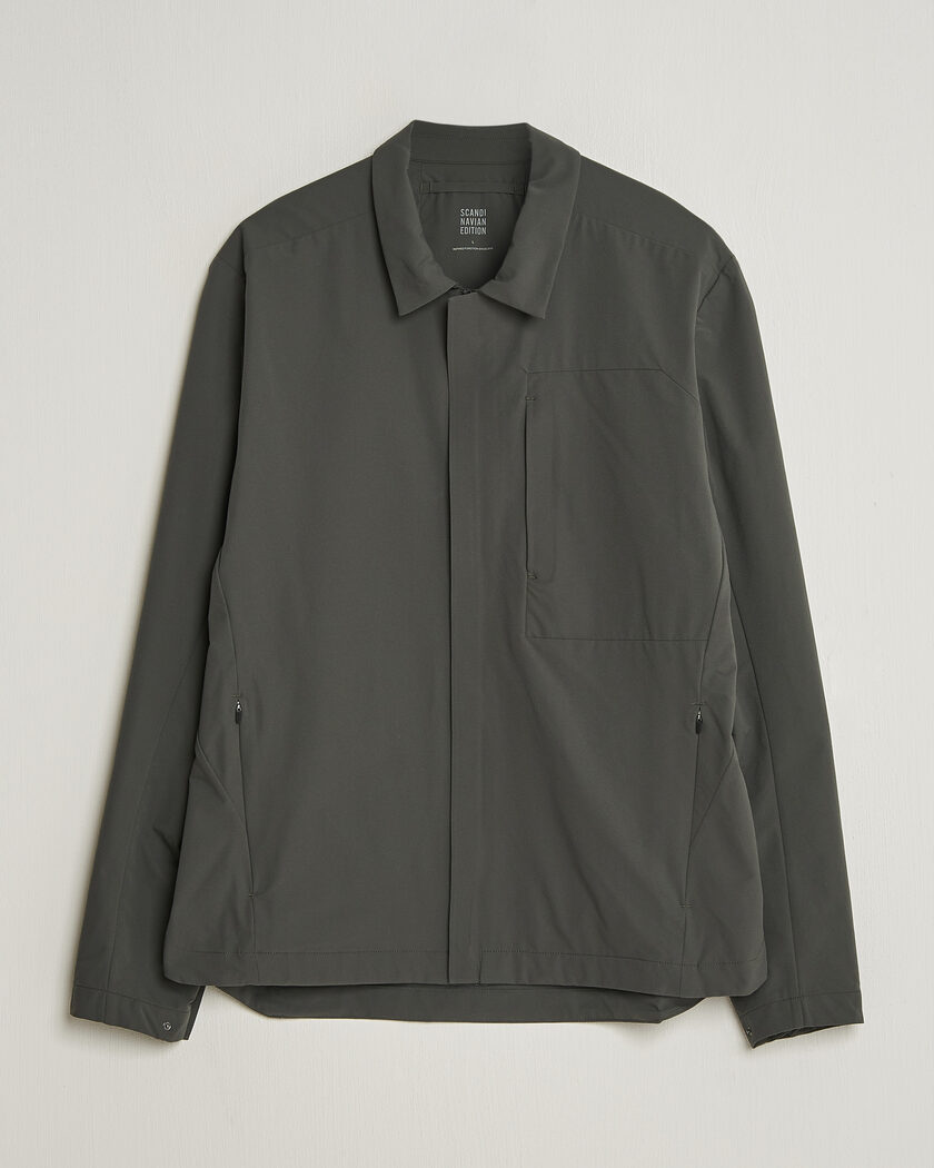 Kiton Cotton Canvas Chore Jacket Military at CareOfCarl.com