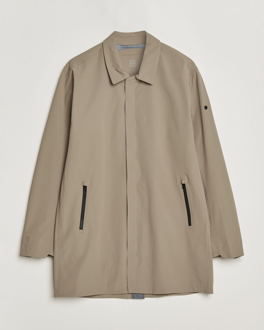 Tiger of Sweden Aleric Wool Coat Brown at CareOfCarl.com