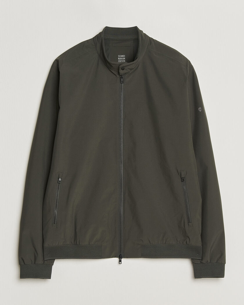 Scandinavian Edition Plain II Waterproof Jacket Dark Olive – Green