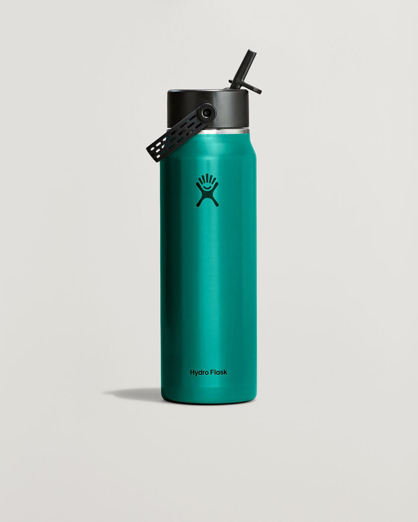 Hydro Flask Lightweight Flex Straw 24oz Bottle Emerald Green at