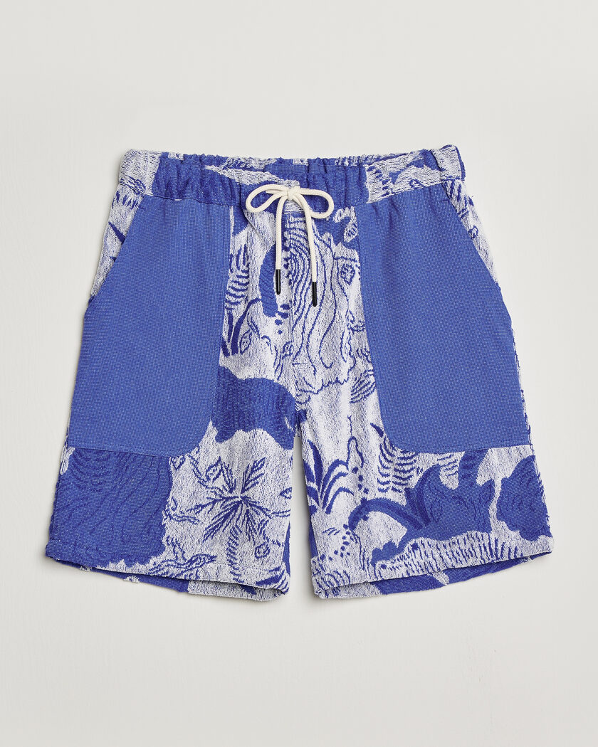 OAS Nicola Cotton Net Shorts Mystea – Blue