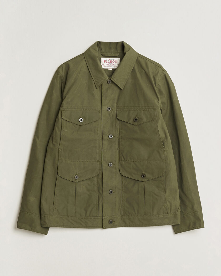 Jil Sander Felted Wool Shirt Jacket Beige at CareOfCarl.com