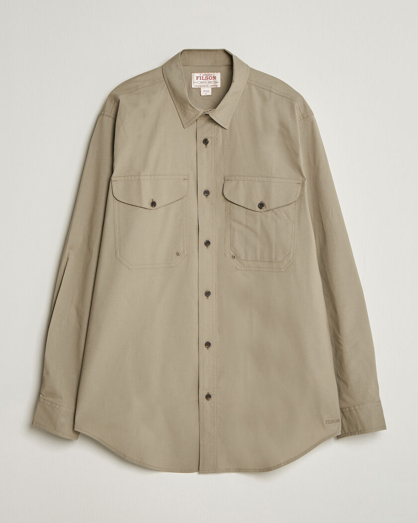 Auralee Tropical Wool Shirt Charcoal at CareOfCarl.com