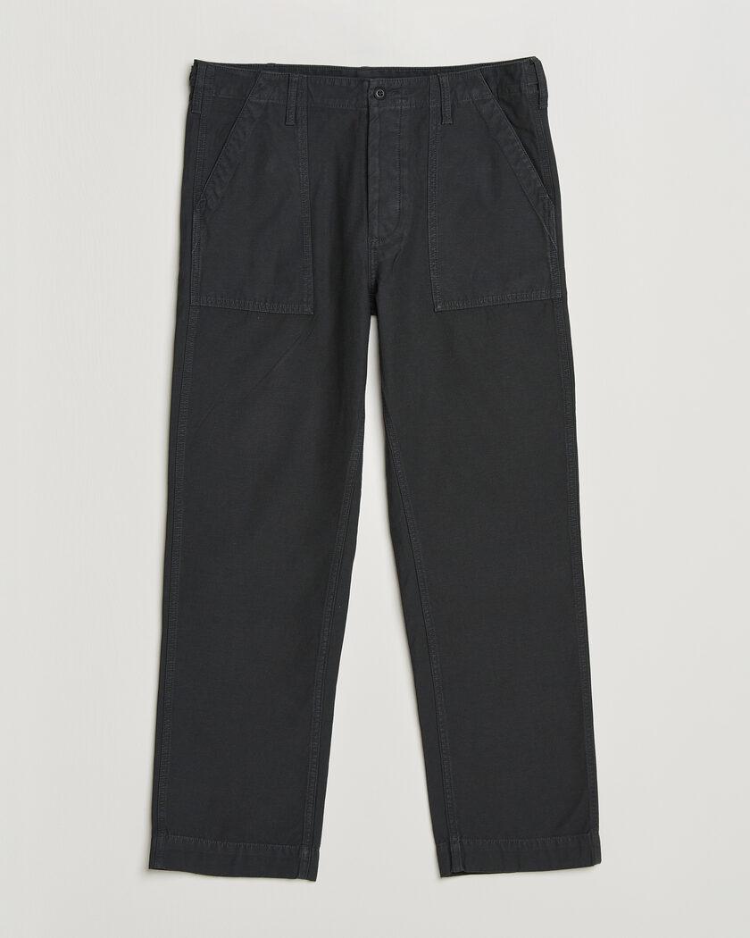 Carhartt WIP Single Knee Pants Dearborn Canvas Black at CareOfCarl.com