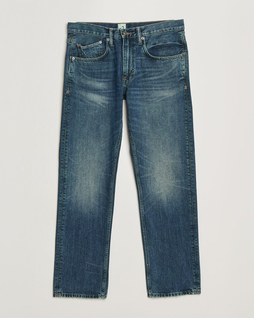 Nudie Jeans Gritty Jackson Jeans Blue Soil at CareOfCarl.com