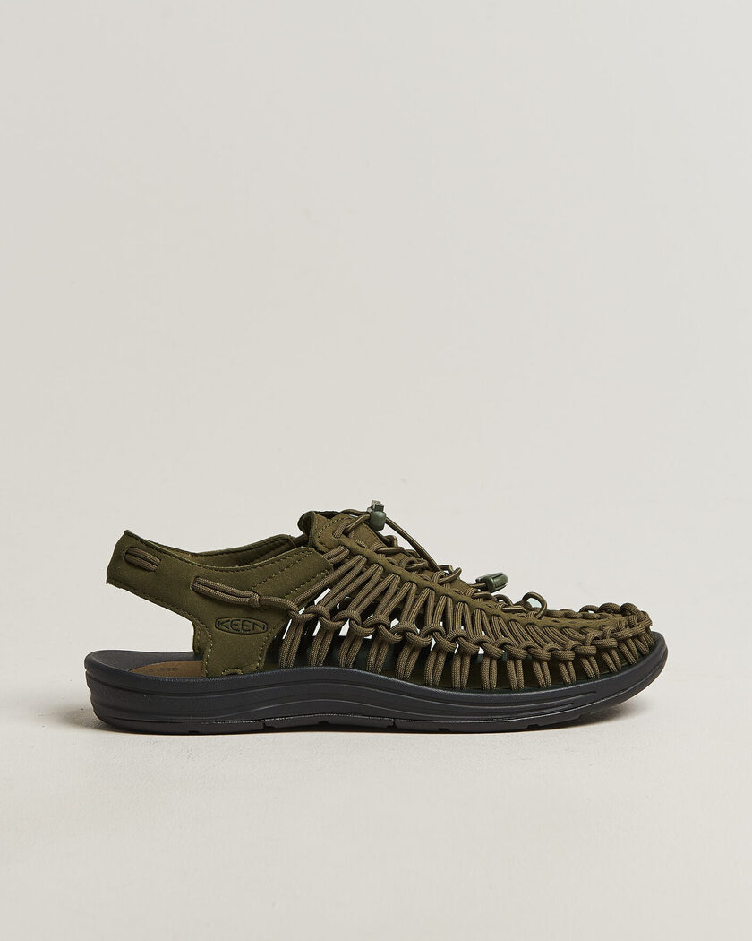 KEEN Uneek Sneaker Sandal Dark Olive – Green