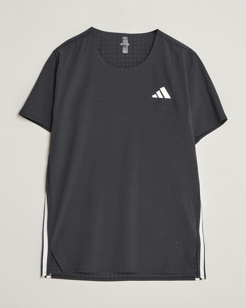 adidas Performance ADIZERO Running Long Sleeve T-Shirt Black at