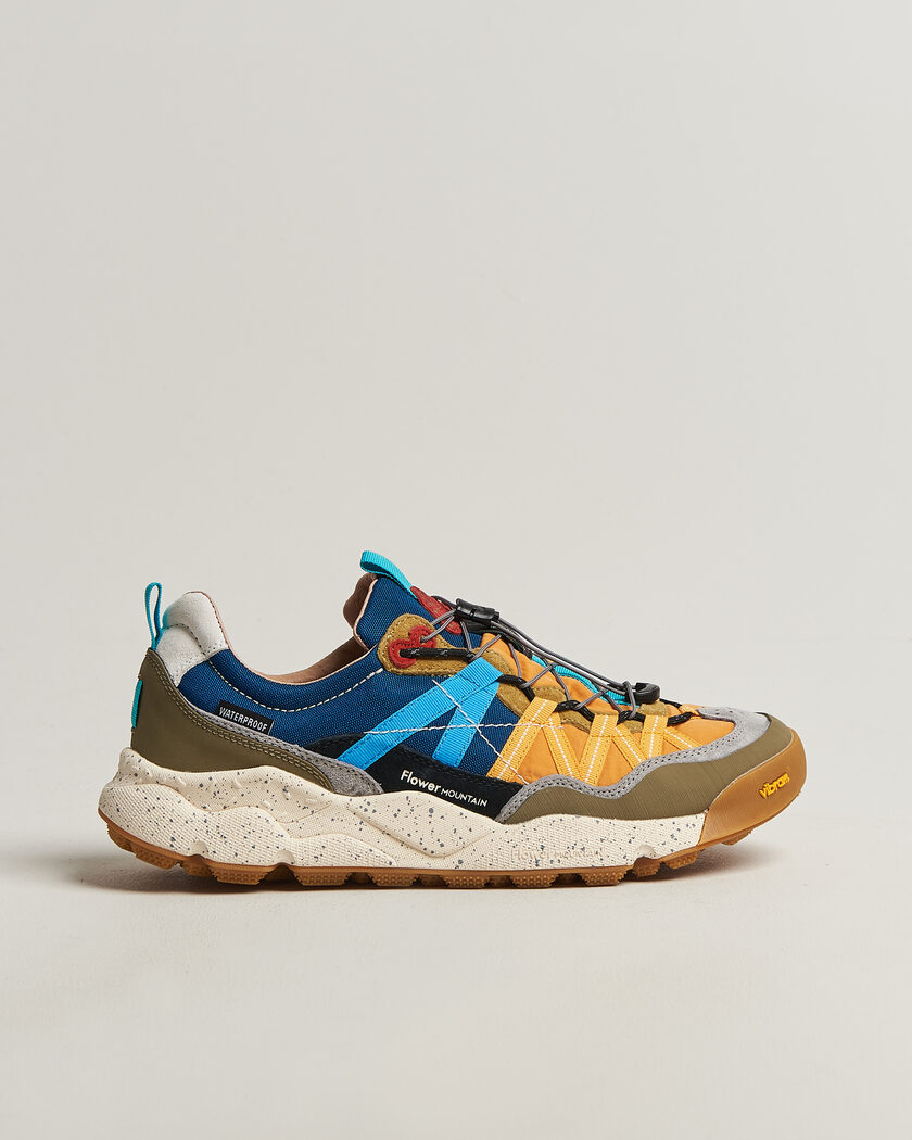 Flower Mountain Iwano 2 Suede/Nylon Trail Sneaker Multi – Multi-colour