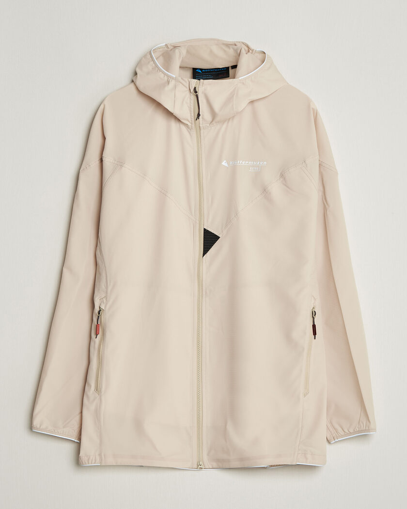 Klättermusen Eitre Zip Hood Windbreaker Jacket Clay – Beige