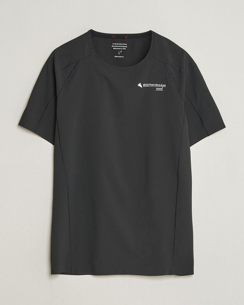 Klättermusen Diser Lightweight T-Shirt Black – Black