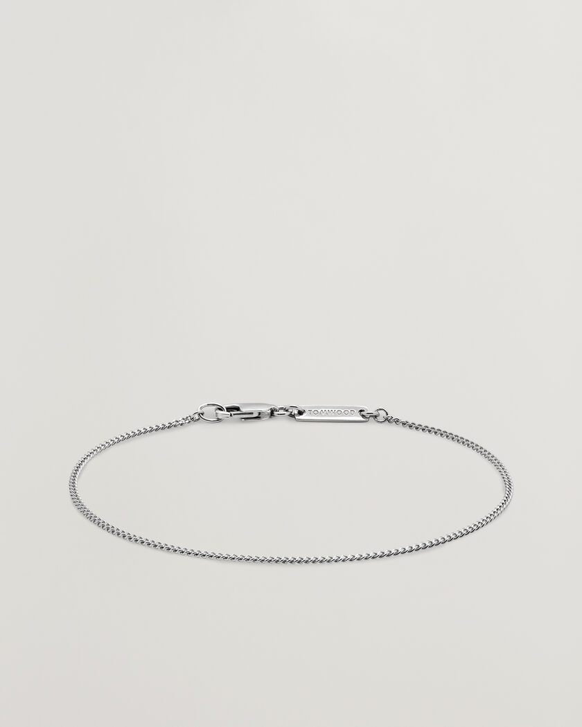 LE GRAMME Ribbon Bracelet Brushed Sterling Silver 7g at CareOfCarl.com