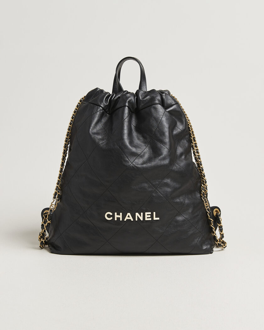 Chanel Pre-Owned Chanel 22 Backpack Black Black – Black