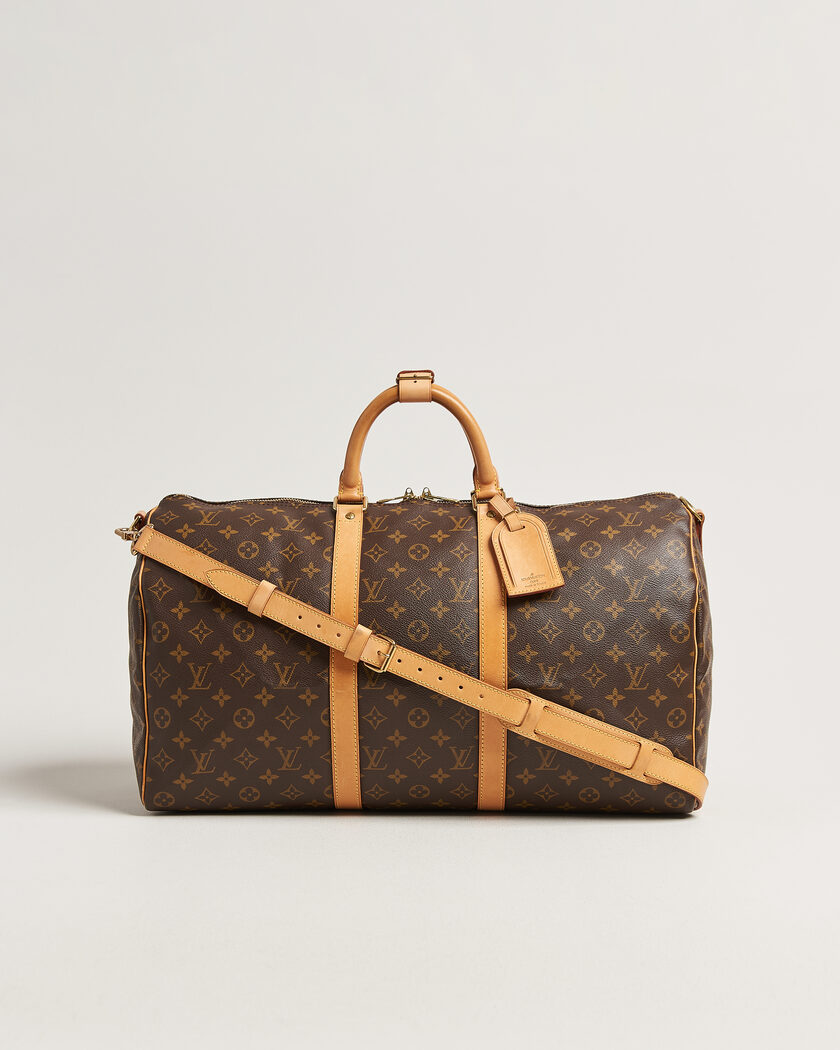 Louis Vuitton Pre-Owned Keepall Bandouliére 50 Monogram – Brown
