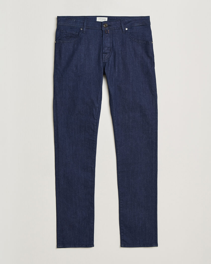 Zegna 5-Pocket Denim Pants Dark Rinse at CareOfCarl.com